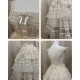 Cat Romance Cellophane Candy Wrapper Antique Short and Long Overdress Skirt and Apron(4th Reservation/2 Colours/Full Payment Without Shipping)